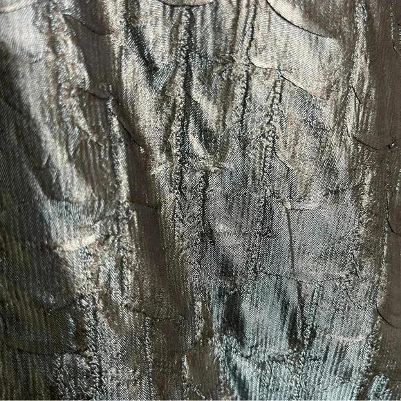 Mikael Aghal Short Formal Sleeveless Dress Size 12 Blue - Picture 6 of 11